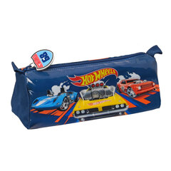 Koululaukku Hot Wheels Speed ​​​​club oranssinsininen 21 x 8 x 7 cm hinta ja tiedot | Penaalit | hobbyhall.fi