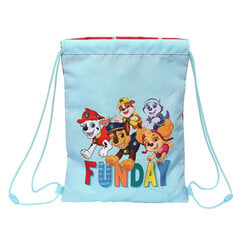 Kiristysnyörillä varustettu reppu The Paw Patrol Funday, 26 x 34 x 1 cm hinta ja tiedot | Koulureput ja -laukut | hobbyhall.fi