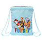 Kiristysnyörillä varustettu reppu The Paw Patrol Funday, 26 x 34 x 1 cm hinta ja tiedot | Koulureput ja -laukut | hobbyhall.fi