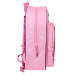 Reppu Barbie Girl, vaaleanpunainen, 26 x 34 x 11 cm hinta ja tiedot | Koulureput ja -laukut | hobbyhall.fi