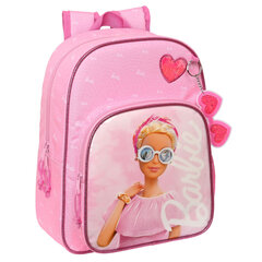 Reppu Barbie Girl, vaaleanpunainen, 26 x 34 x 11 cm hinta ja tiedot | Koulureput ja -laukut | hobbyhall.fi