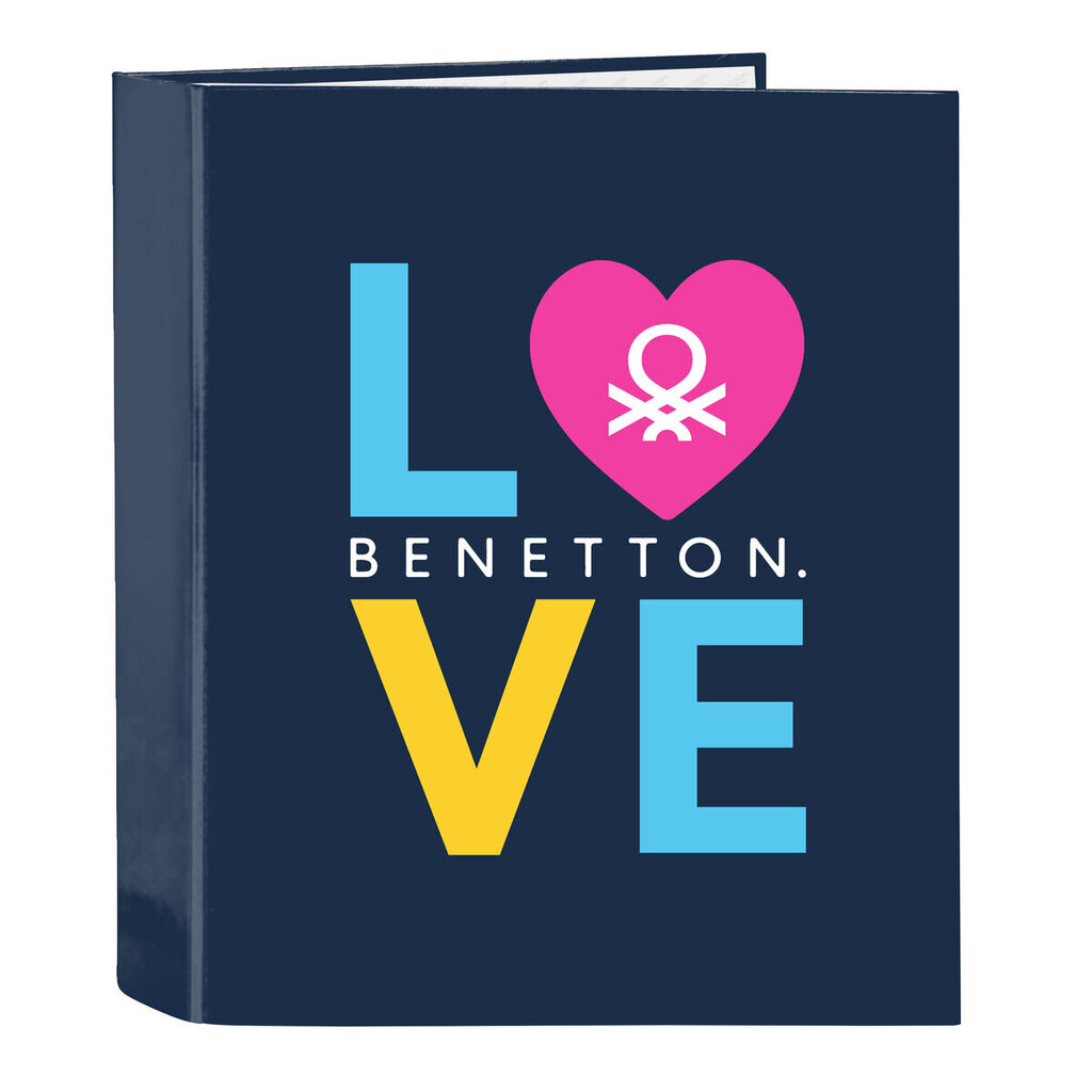 Rengaskansio Benetton Love, A4 hinta ja tiedot | Toimistotarvikkeet | hobbyhall.fi