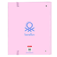 Rengaskansio Benetton Pink, 27 x 32 x 3,5 cm) hinta ja tiedot | Benetton Lapset | hobbyhall.fi
