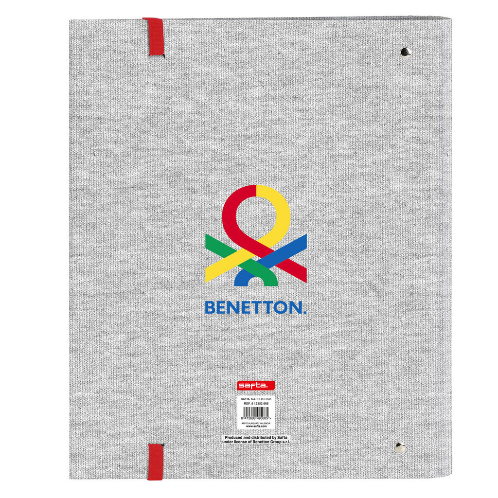 Rengaskansio Benetton Pop, 27 x 32 x 3,5 cm hinta ja tiedot | Toimistotarvikkeet | hobbyhall.fi