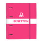 Rengaskansio Benetton Raspberry, 27 x 32 x 3,5 cm hinta ja tiedot | Toimistotarvikkeet | hobbyhall.fi