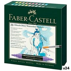 Tussisarja Faber-Castell, 24 kpl hinta ja tiedot | Kirjoitusvälineet | hobbyhall.fi