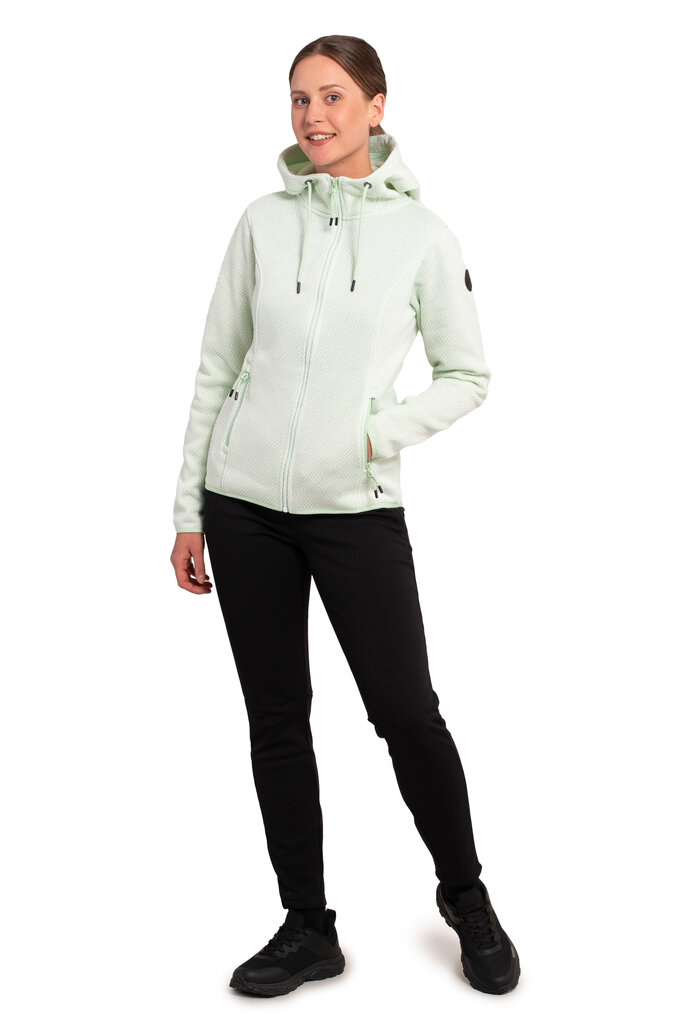 Icepeak naisten fleece AUEN, minttu hinta ja tiedot | Naisten hupparit, collegepaidat ja villapaidat | hobbyhall.fi