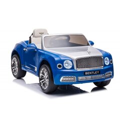 Akkukäyttöinen auto Bentley Mulsanne Blue hinta ja tiedot | Lasten sähköautot | hobbyhall.fi