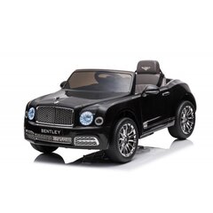 Akkukäyttöinen auto Bentley Mulsanne musta hinta ja tiedot | Lasten sähköautot | hobbyhall.fi