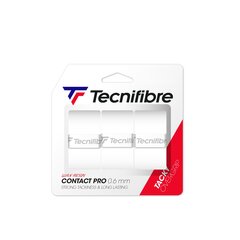 Tennismailan käämit Tecnifibre CONTACT PRO, 3 kpl, valkoinen hinta ja tiedot | Tennisvälineet | hobbyhall.fi