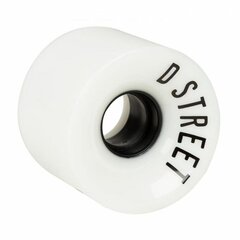 Rullalaudan pyörät Dstreet ‎DST-SKW-0004 59 mm Valkoinen hinta ja tiedot | Skeittilaudat | hobbyhall.fi