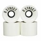 Rullalaudan pyörät Dstreet ‎DST-SKW-0004 59 mm Valkoinen hinta ja tiedot | Skeittilaudat | hobbyhall.fi