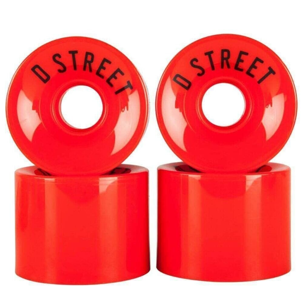 Rullalaudan pyörät Dstreet ‎DST-SKW-0001 59 mm punainen hinta ja tiedot | Skeittilaudat | hobbyhall.fi