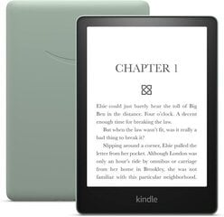 Amazon Kindle Paperwhite Agave Green (AMZ-B09TMN58KL) hinta ja tiedot | E-kirjojen lukulaitteet | hobbyhall.fi