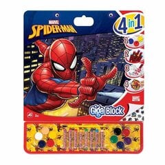 Värityskirja Spiderman Giga Block 35 x 41 cm hinta ja tiedot | Värityskirjat | hobbyhall.fi