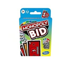 Monopoly BID korttipeli hinta ja tiedot | Lautapelit ja älypelit | hobbyhall.fi