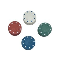 Muoviset pokerisirut, Electronics LV-1118, 24kpl hinta ja tiedot | Lautapelit ja älypelit | hobbyhall.fi