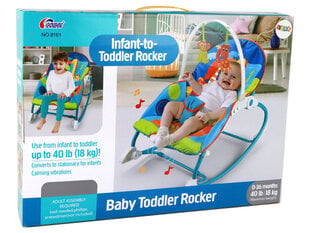 Bouncer Rocker 2in1, äänien kanssa hinta ja tiedot | Sitterit | hobbyhall.fi