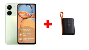 Xiaomi Redmi 13C 4/128GB Clover Green + Xiaomi Sound Pocket 5W hinta ja tiedot | Matkapuhelimet | hobbyhall.fi