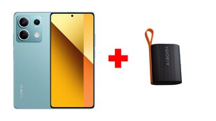 Xiaomi Redmi Note 13 5G 8/256GB Ocean Teal + Xiaomi Sound Pocket 5W hinta ja tiedot | Matkapuhelimet | hobbyhall.fi