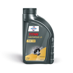 Fuchs Titan Sintopoid LS 75W-140 vaihteistoöljy, 1 l hinta ja tiedot | Moottoriöljyt | hobbyhall.fi