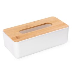 Laatikko lautasliinoille, valkoinen hinta ja tiedot | Kylpyhuoneen sisustus | hobbyhall.fi