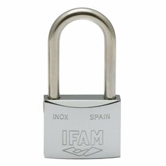 Lukko Ifam Inox 40AL, 40 mm hinta ja tiedot | Lukot | hobbyhall.fi