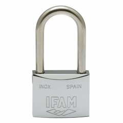 Lukko Ifam Inox 40AL, 40 mm hinta ja tiedot | Lukot | hobbyhall.fi