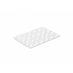 Iskusuoja Inofix 8 x 2,2 mm, 25 kpl. Kirkas PVC hinta ja tiedot | Oven saranat ja lisävarusteet | hobbyhall.fi