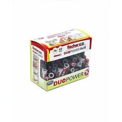 Tapit Fischer duopower 6 x 30 mm, 70 kpl. hinta ja tiedot | Kiinnitystarvikkeet | hobbyhall.fi