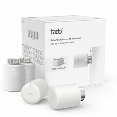 Termostaatti Tado Smart Radiator Termostaatti - Quattro, ohjelmoitava hinta ja tiedot | Lattialämmitys | hobbyhall.fi