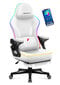 Huzaro Force 4.6 White Mesh RGB Smart pelituoli hinta ja tiedot | Toimistotuolit | hobbyhall.fi