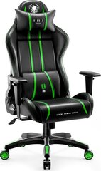 Pelituoli Diablo Chairs X-One L, musta/vihreä hinta ja tiedot | Toimistotuolit | hobbyhall.fi