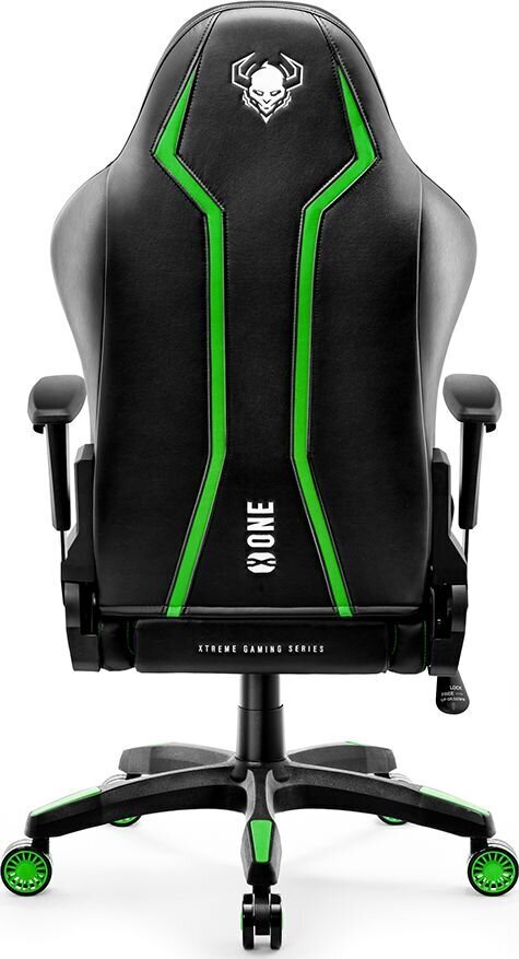 Pelituoli Diablo Chairs X-One L, musta/vihreä hinta ja tiedot | Toimistotuolit | hobbyhall.fi