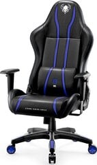Pelituoli Diablo Chairs X-One L, musta / sininen hinta ja tiedot | Toimistotuolit | hobbyhall.fi