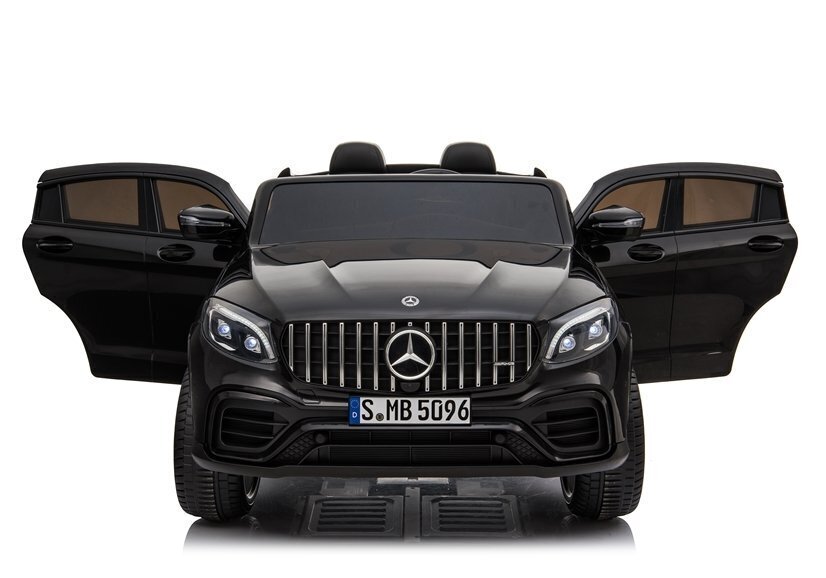 Lasten sähköauto Mercedes GLC 63S, musta hinta ja tiedot | Lasten sähköautot | hobbyhall.fi