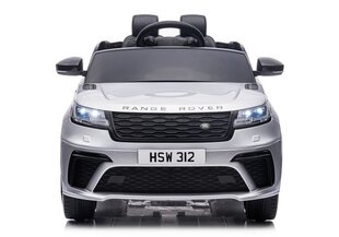 Lean Cars Range Rover QY2088 kaksipaikkainen lasten auto, hopea hinta ja tiedot | Lasten sähköautot | hobbyhall.fi