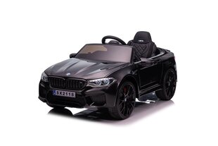 BMW M5 SX2118 yksipaikkainen sähköauto lapsille, musta hinta ja tiedot | Lasten sähköautot | hobbyhall.fi