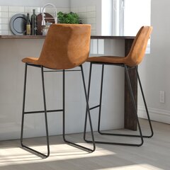 Dorel Home Bowden -tuoli, ruskea hinta ja tiedot | Ruokapöydän tuolit | hobbyhall.fi