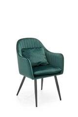Kahden tuolin sarja Halmar K464, vihreä hinta ja tiedot | Ruokapöydän tuolit | hobbyhall.fi