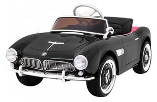 Ramiz BMW 507 Retro yhden istuimen sähköauto lapsille, musta hinta ja tiedot | Lasten sähköautot | hobbyhall.fi