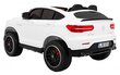 Kaksipaikkainen sähköauto Mercedes GLC 63S, valkoinen hinta ja tiedot | Lasten sähköautot | hobbyhall.fi