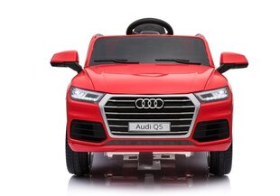 Yksipaikkainen lasten sähköauto Audi RS Q5, punainen hinta ja tiedot | Lasten sähköautot | hobbyhall.fi