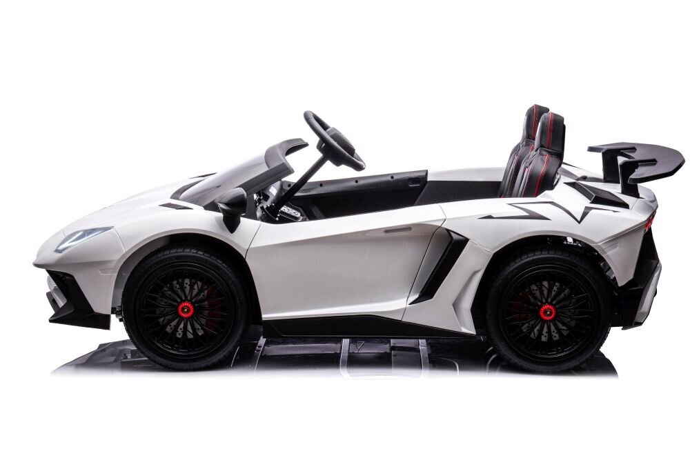 Lamborghini XXL A8803 sähköauto, valkoinen hinta ja tiedot | Lasten sähköautot | hobbyhall.fi