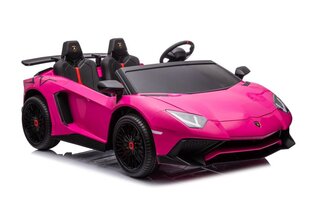 Lamborghini XXL A8803 sähköauto, vaaleanpunainen hinta ja tiedot | Lasten sähköautot | hobbyhall.fi