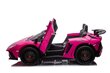 Lamborghini XXL A8803 sähköauto, vaaleanpunainen hinta ja tiedot | Lasten sähköautot | hobbyhall.fi