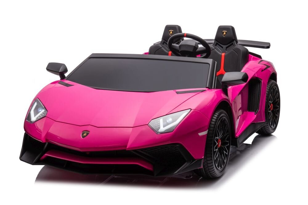 Lamborghini XXL A8803 sähköauto, vaaleanpunainen hinta ja tiedot | Lasten sähköautot | hobbyhall.fi