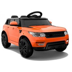 Kaksinpaikkainen sähköauto lapsille Lean Toys HL1638, oranssi hinta ja tiedot | Lasten sähköautot | hobbyhall.fi