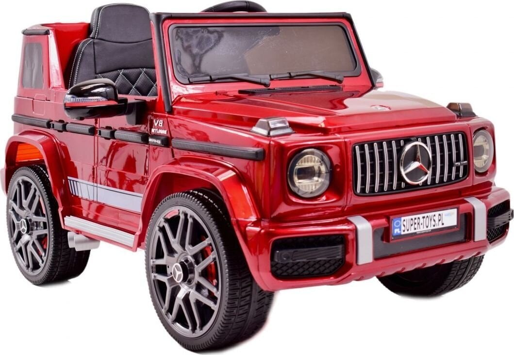 Yksipaikkainen sähköauto lapsille Super-Toys Mercedes G63 AMG hinta ja tiedot | Lasten sähköautot | hobbyhall.fi