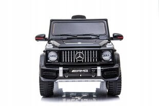 Auto Mercedes G63 Amg, musta hinta ja tiedot | Lasten sähköautot | hobbyhall.fi